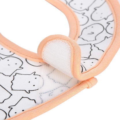 LASSIG cotton bib with Velcro fastening