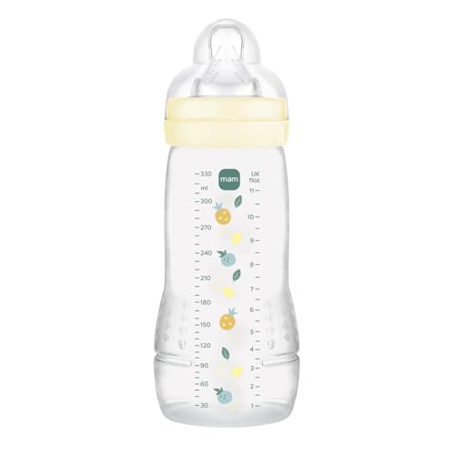 MAM Easy Active Pearl flaske 330 ml med meget hurtigt flow 6m+