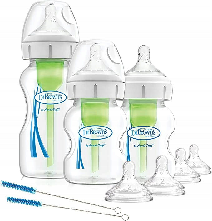 DR. BROWN'S Options ensemble de biberons et tétines