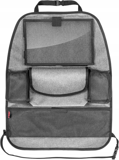 REER TravelKid Entertain bilorganizer med lomme til tablet