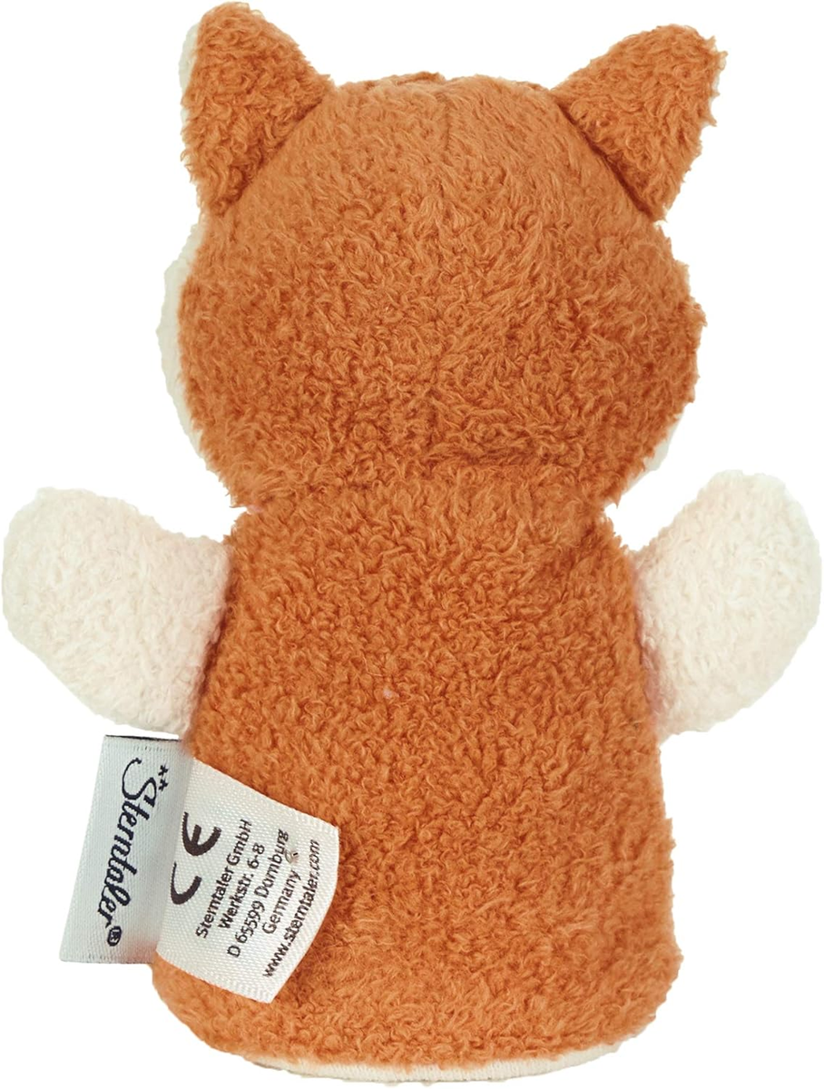 STERNTALER plüss ujjbáb szerepjátékhoz, FILOU RÓKA, 10 cm