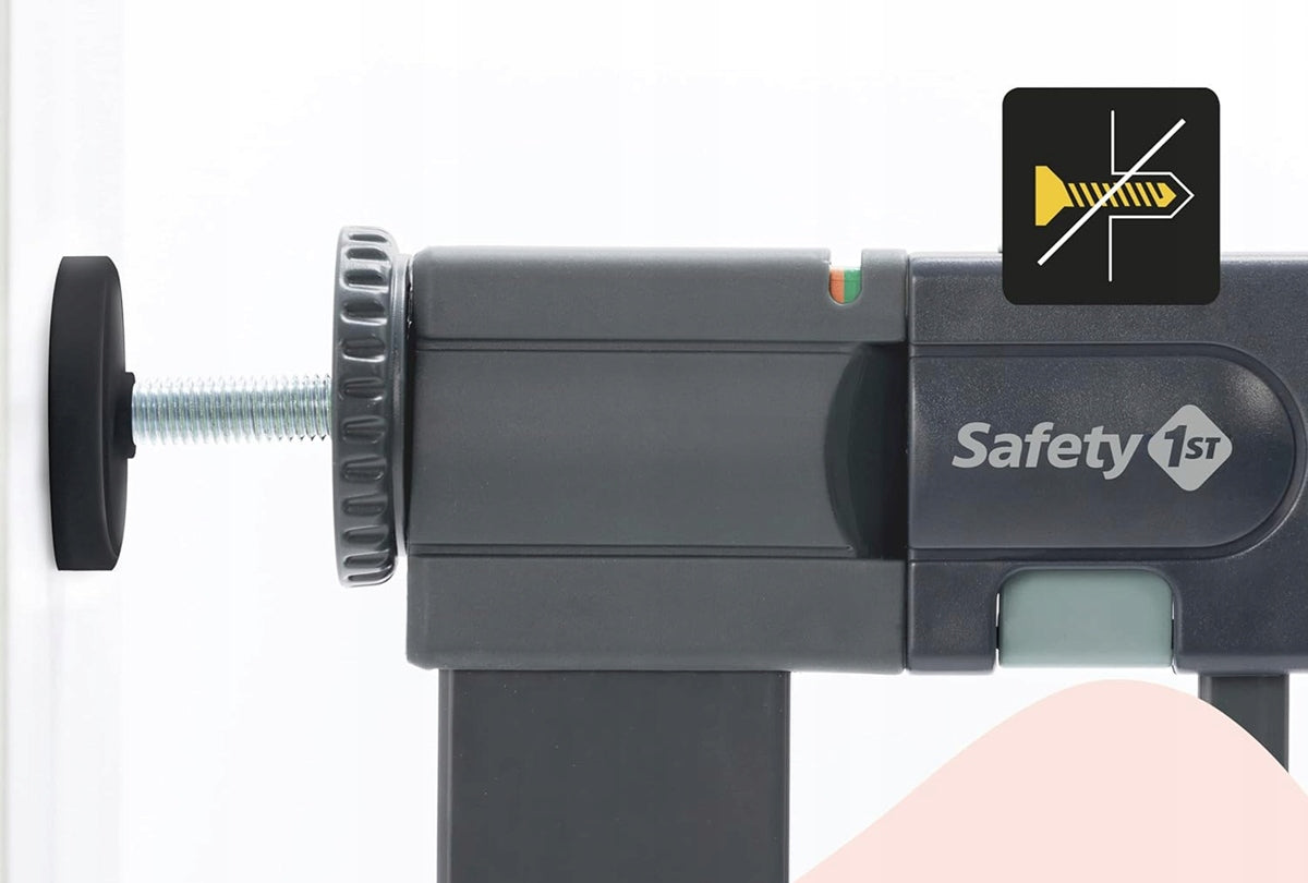 SAFETY 1ST SecureTech Metal bramka schodowa bezprogowa 73-80cm