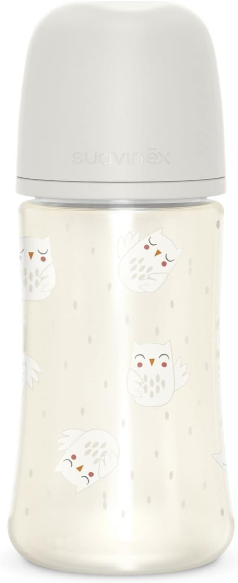 SUAVINEX PREMIUM biberon cu tetină simetrică SX PRO 270ml 3m+