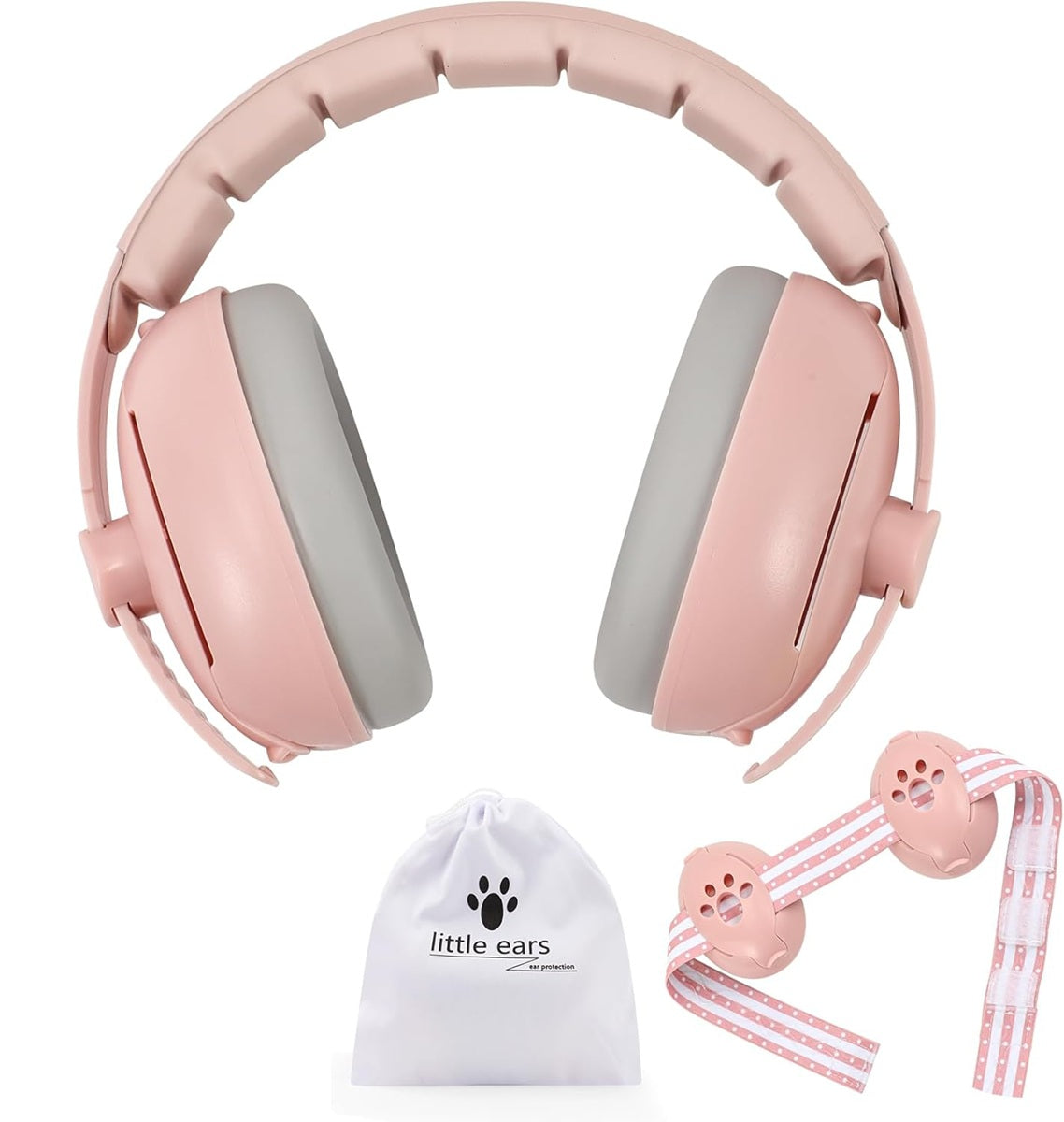 YAZOMA casque antibruit de protection 2 en 1 25 dB + étui