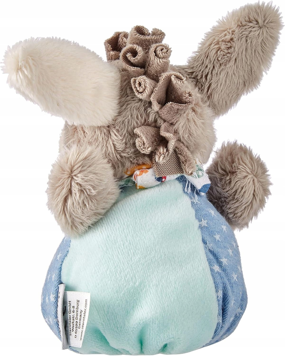 STERNTALER Esel Emmi Schmusetier mit Rassel 13 cm "N