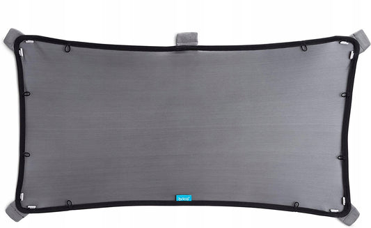 MUNCHKIN Brica osłona przeciwsłoneczna UVA/UVB czarna do samochodu z magnesami, chroni przed słońcem
