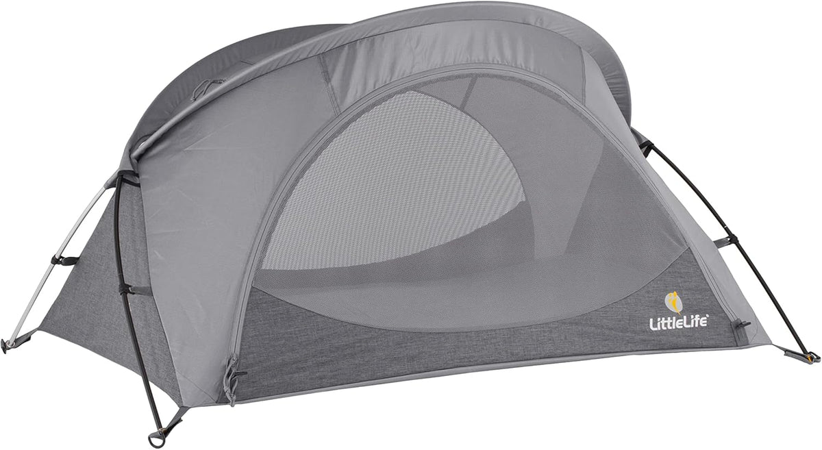 LittleLife Arc2 compact travel cot with mattress