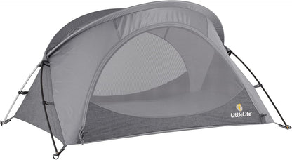 LittleLife Arc2 compact travel cot with mattress
