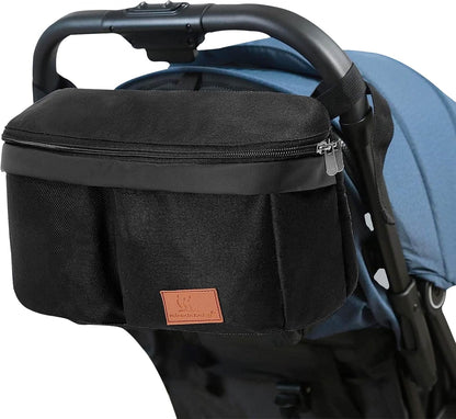 stroller organizer made of high-quality materials used in baby stroller production