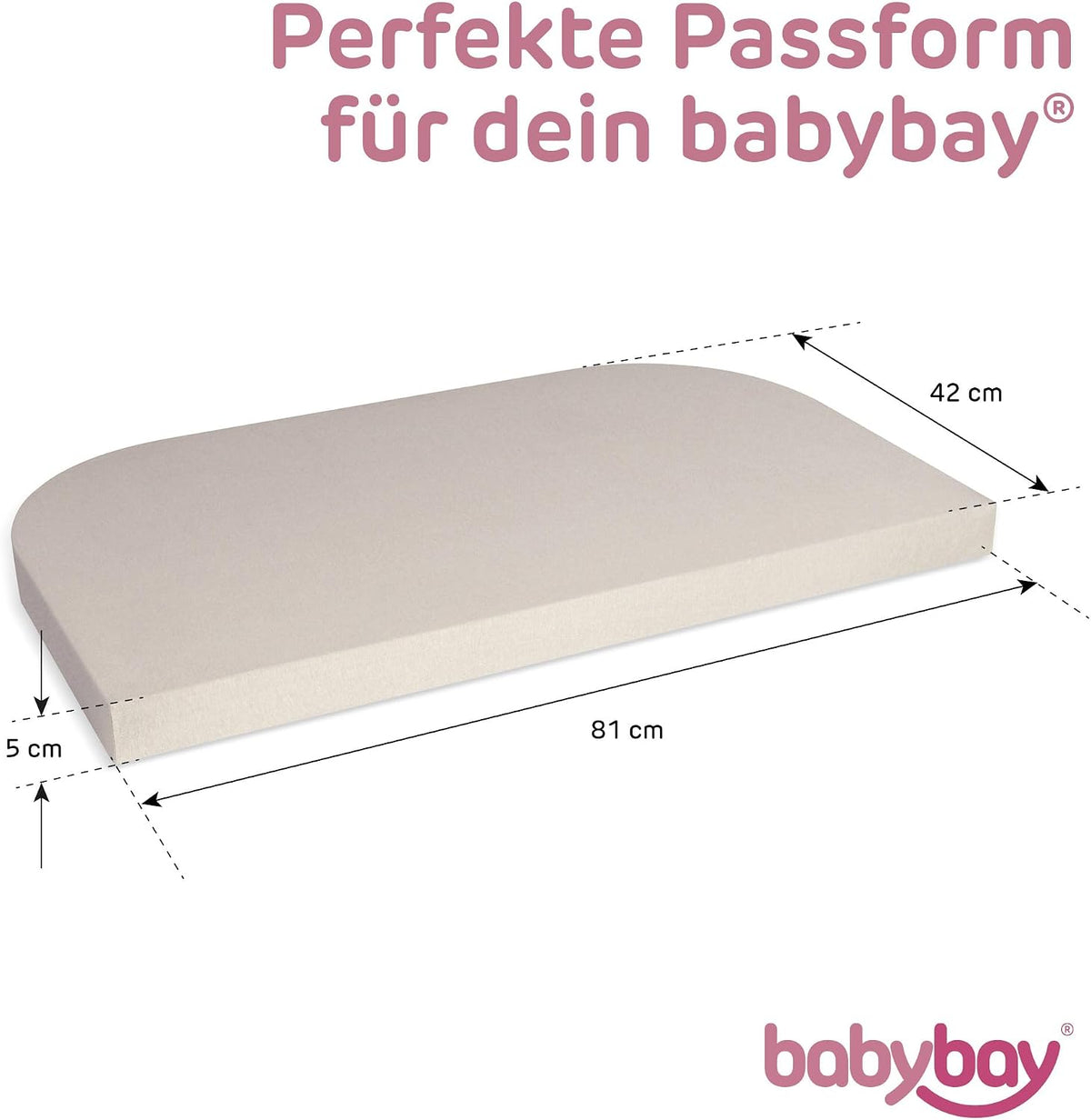 BABYBAY Boxspring XXL fitted sheet