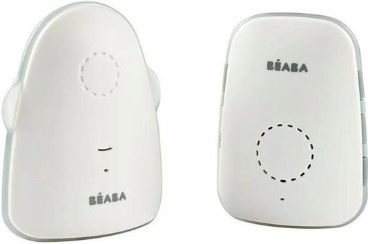 BEABA Simply Zen niania elektroniczna FHSS VOX, biała, bezpieczne połączenie i aktywacja głosem