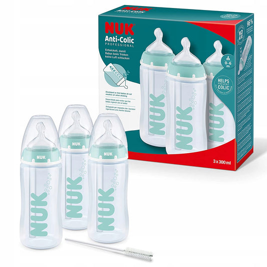 NUK ANTI-COLIC Professional lahvičky 3x 300 ml 0-6