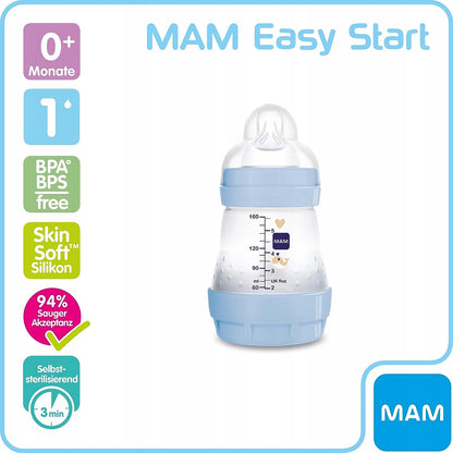 MAM Easy Start biberon anticolica 160ml 0+