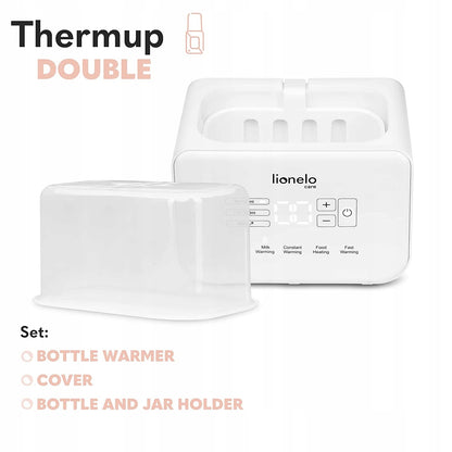 LIONELO THERMUP DOUBLE bottle and sippy cup warmer