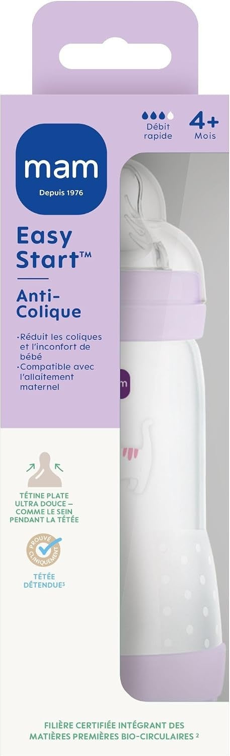 MAM Easy Start anti-colic bottle 320ml 4m+ fast flow