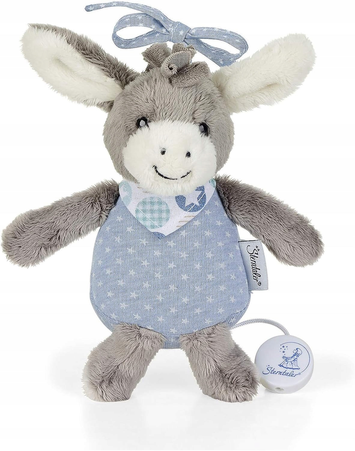 STERNTALER Măgărușul Emmi cu carusel muzical 18 cm