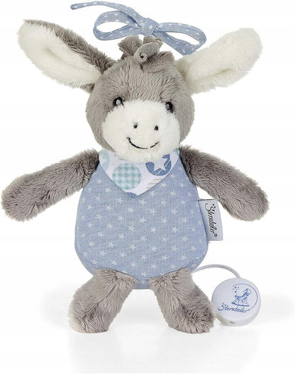 STERNTALER Măgărușul Emmi cu carusel muzical 18 cm