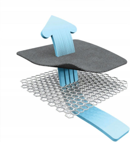 AEROMOOV strat de aer INSERT ANTI-TRANSPIRAȚIE pentru scaun auto gr2/3