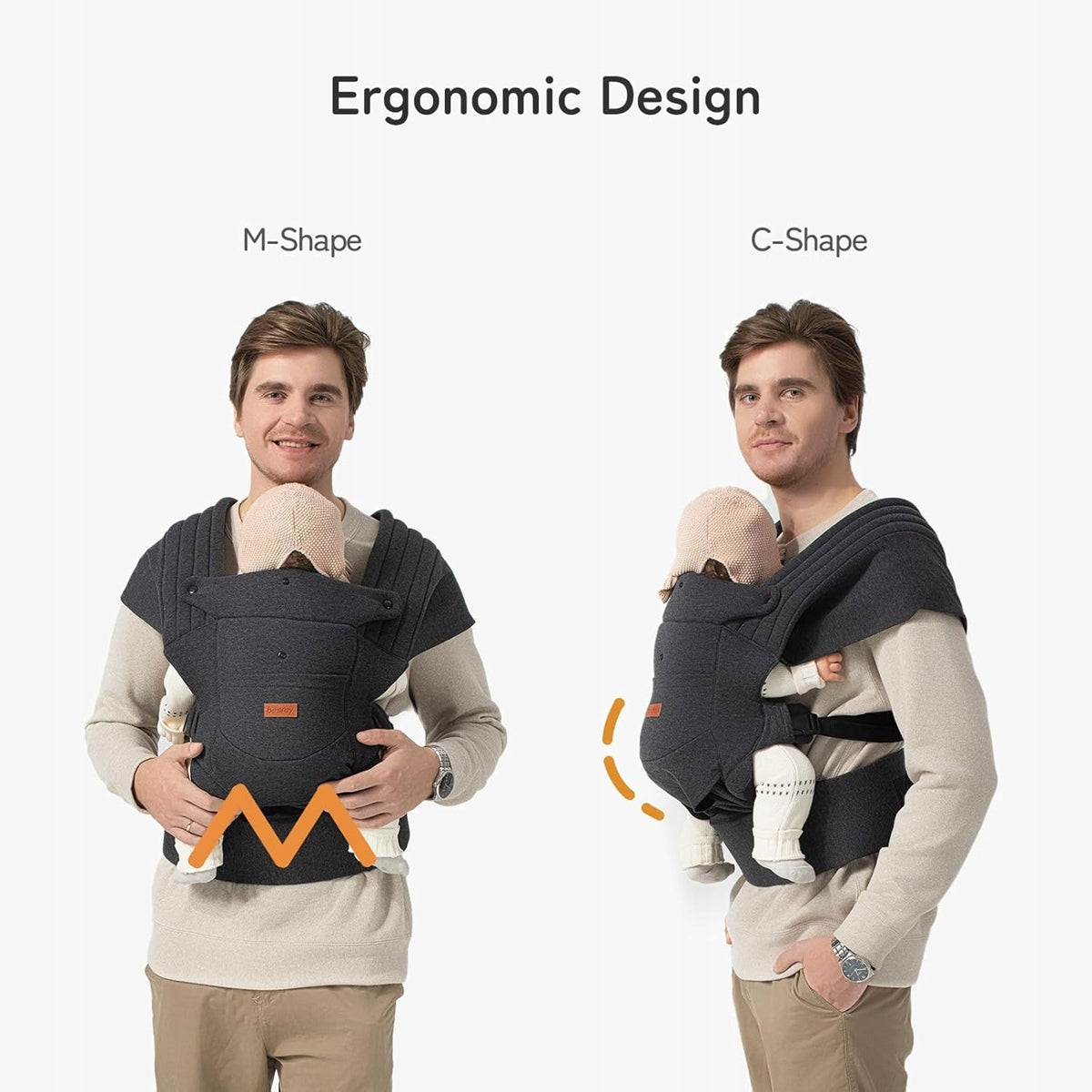 BESREY nosidełko ergonomiczne 3 - 11kg