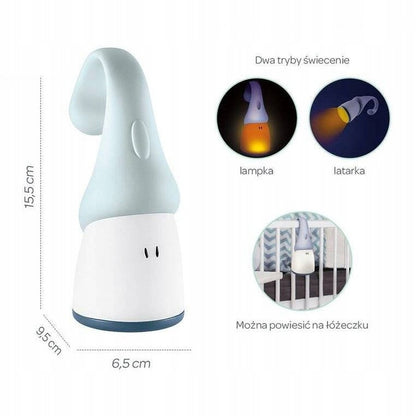 BEABA Pixie Torchportable light, torchage 0 +colour shades of bluedimensions 6.5 x 15.5 x 9.5 cmweight 140