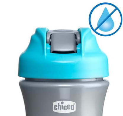 CHICCO Pop-up Cup tazza antigoccia con beccuccio e cannuccia 350 ml 2 l+