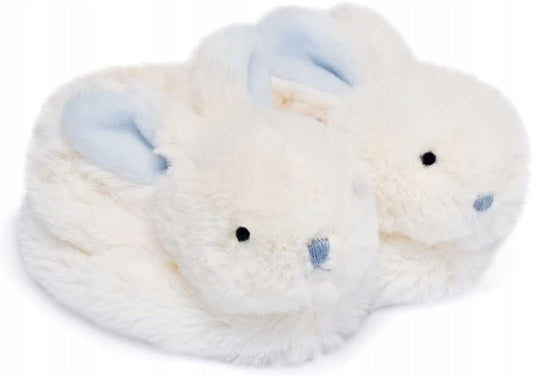 DOUDOU et COMPAGNIE miękkie buty dla niemowląt z grzechotkami KRÓLIKI