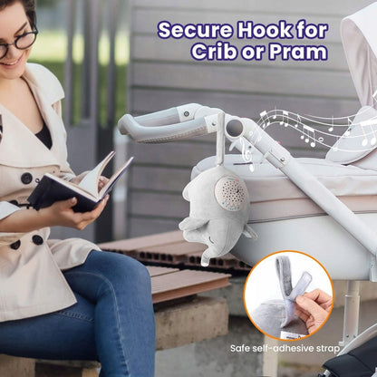 MOMCOZY plüss csillagvetítő 15 dallammal és hanggal 13 x 19 cm NAP