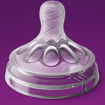 PHILIPS AVENT Natural smoczki do butelek 0msc+ x2