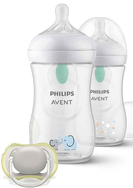 PHILIPS AVENT Natural RESPONSE AIRFREE VENT σετ μπιμπερό 260ml x2 + πιπίλα