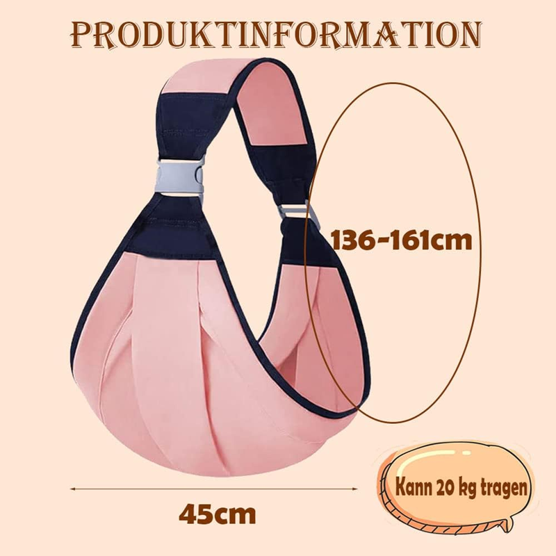 GUBBY GUPS soft baby carrier, belt