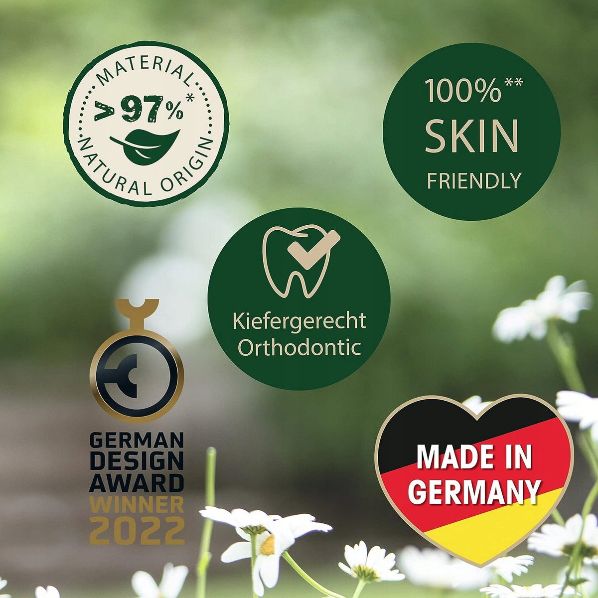 NIP My Butterfly GREEN успокояваща залъгалка x2 16-32msc