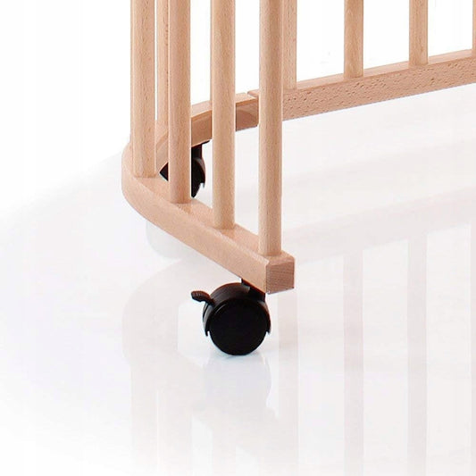 BABYBAY ruedas giratorias con freno para cuna, 4 unidades