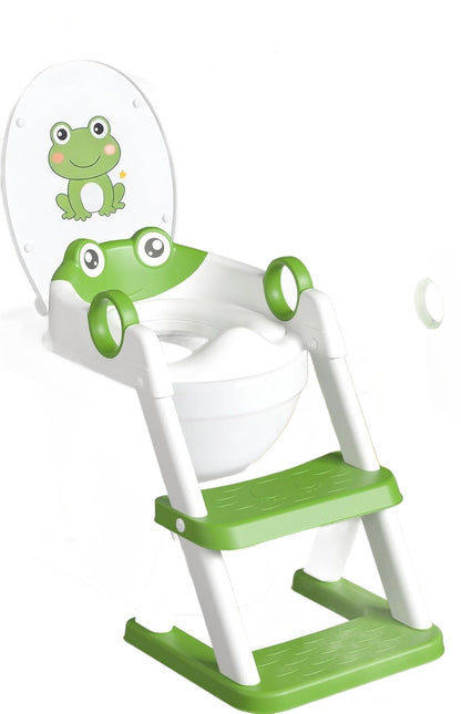 COOSEYA 2-in-1 toilet seat with steps