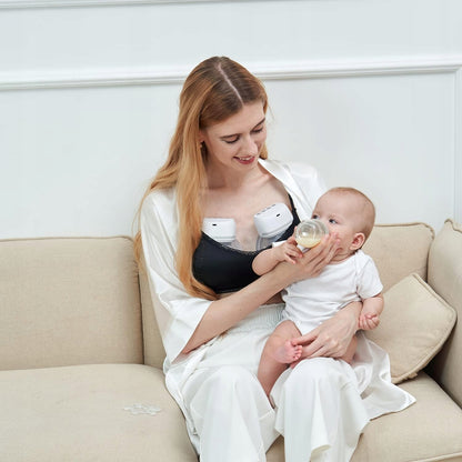 BELLABABY tire-lait électrique sans fil en forme de coquillage