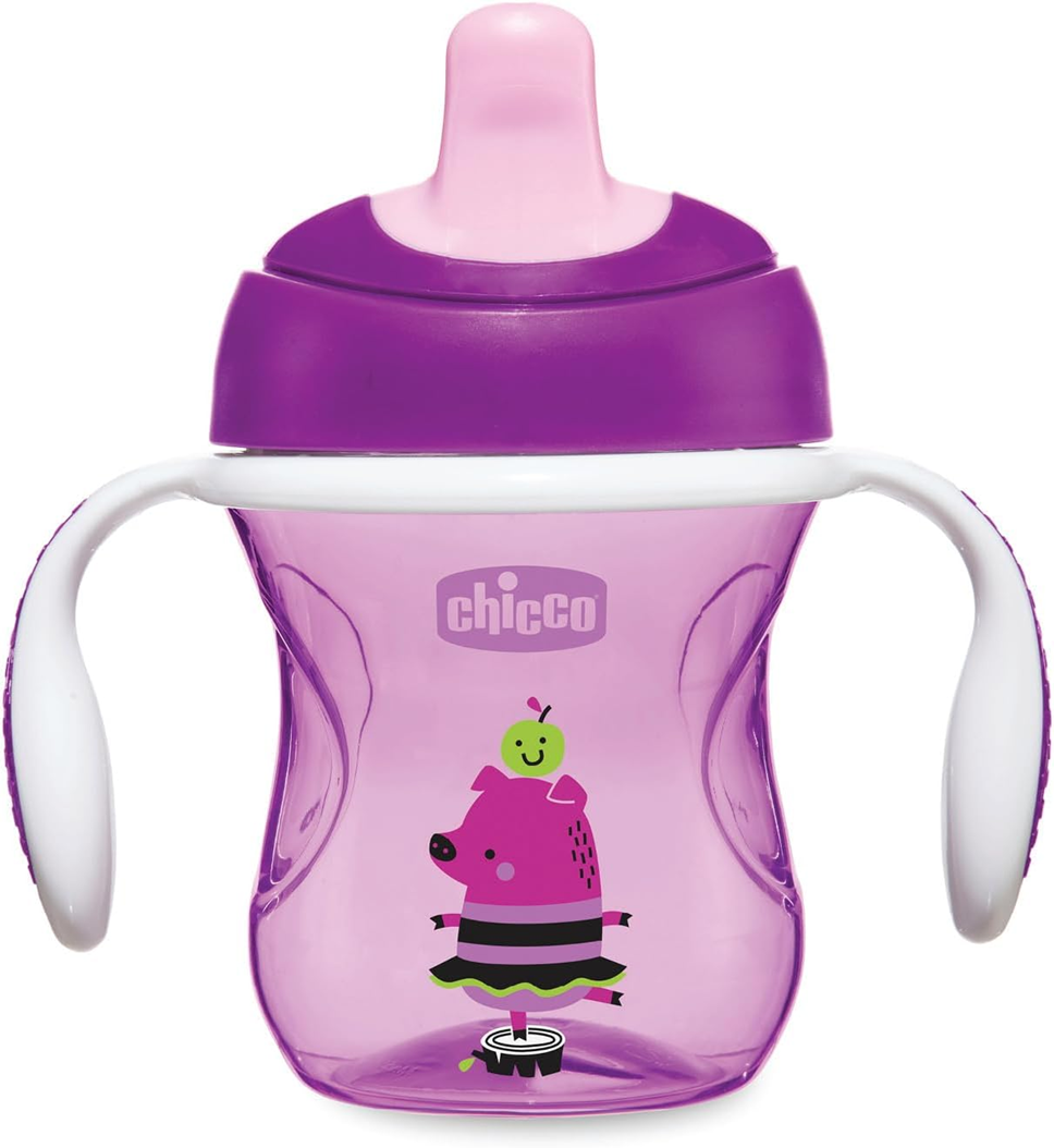 CHICCO Training Cup antilekbeker met tuit 200 ml 6 m+