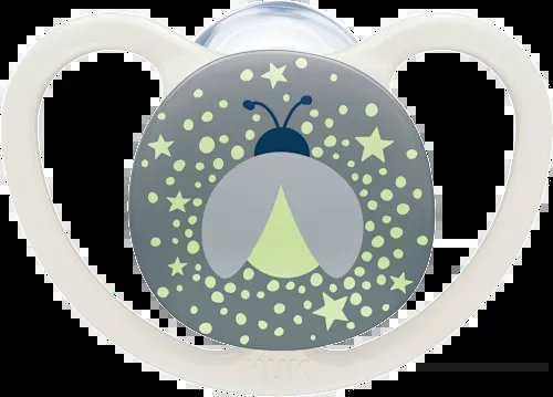 NUK Perfect Match Air Night Schnuller 18-36m Löwe und Glühwürmchen 2 St.