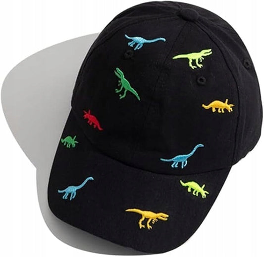 DINOZAURY regulowana letnia czapka z daszkiem 2-6 lat