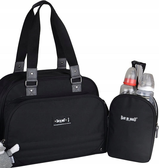 URBAN CLASSIC Baby on Board geantă pentru cărucior + accesorii