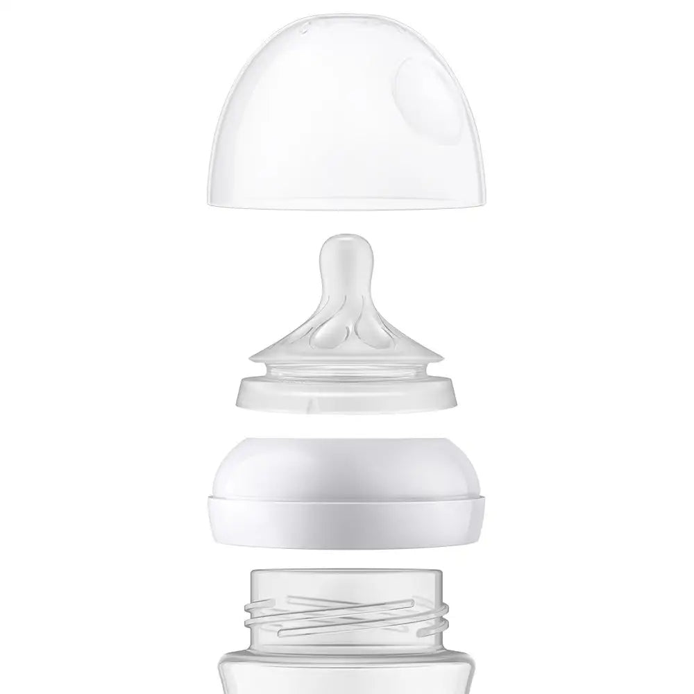 PHILIPS AVENT Natural Response biberon en verre 120 ml 0+ tétine 2