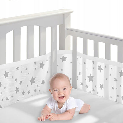Kinderbedbeschermer sterrennet 340x30 + 160x30