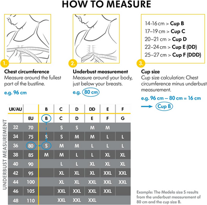 MEDELA KEEP COOL ULTRA sutien de alăptare fără cusături L
