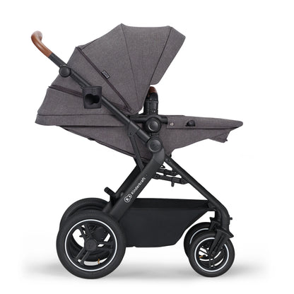 KINDERKRAFT B-TOUR 3i1 multifunktionel barnevogn op til 22kg + MINK PRO autostol