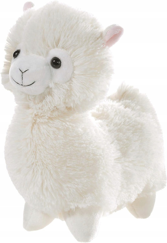 HEUNEC Misanimo miękka przytulanka LAMA 20 cm, beżowa lama SoftWool dla dzieci 0+