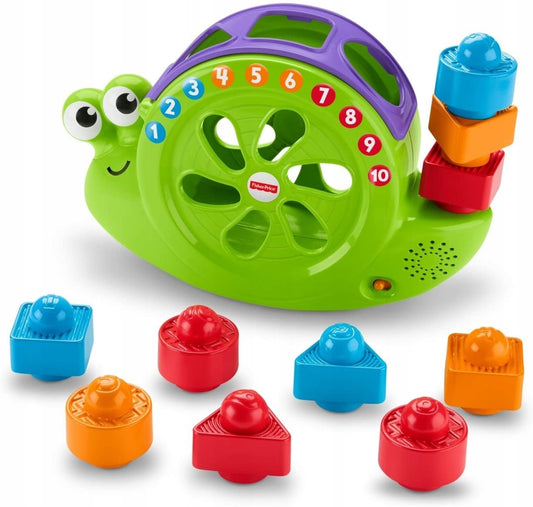 FISHER-PRICE FRB88 interaktywny muzyczny ślimak JĘZYK NIEMIECKI