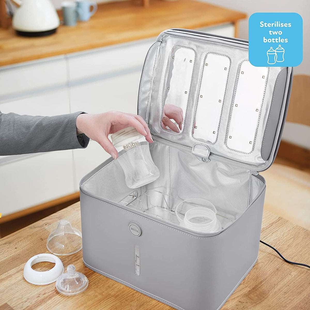 NUBY portable toy sterilizer