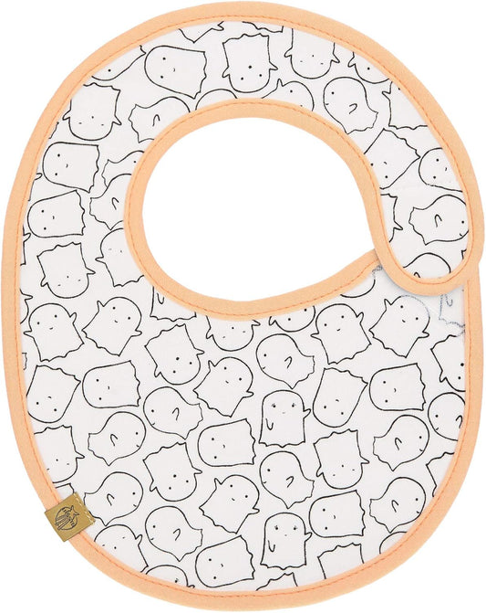 LASSIG cotton bib with Velcro fastening