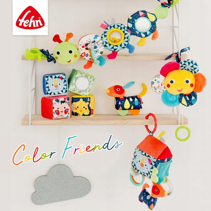 FEHN Color Friends omidă puzzle cu arici SENZORIALĂ 36cm