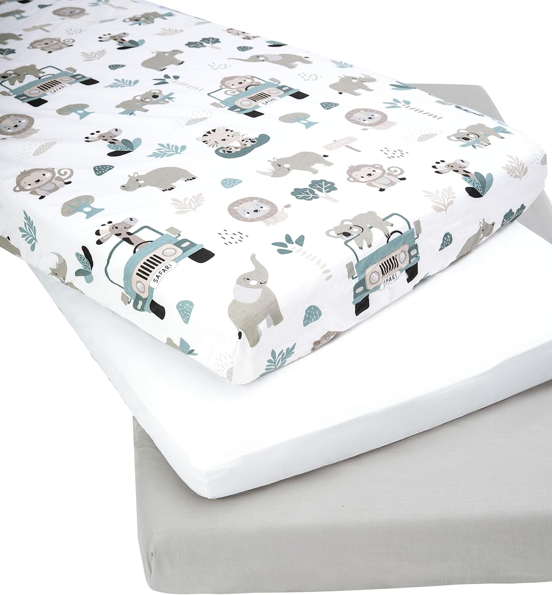crib sheet x3 60x120 cm