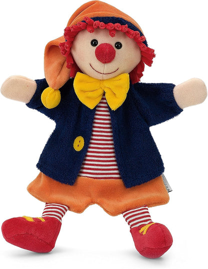STERNTALER plush hand puppet for role play CLOWN 28 cm