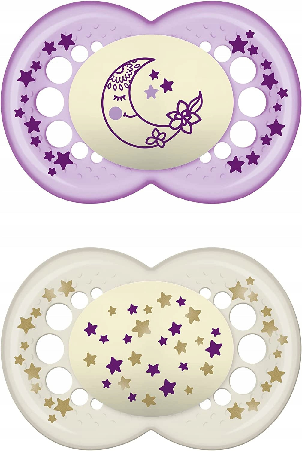 MAM NIGHT fopspeen x2 16m + doos LATEX